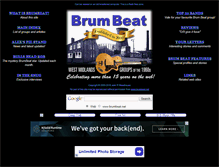 Tablet Screenshot of brumbeat.net